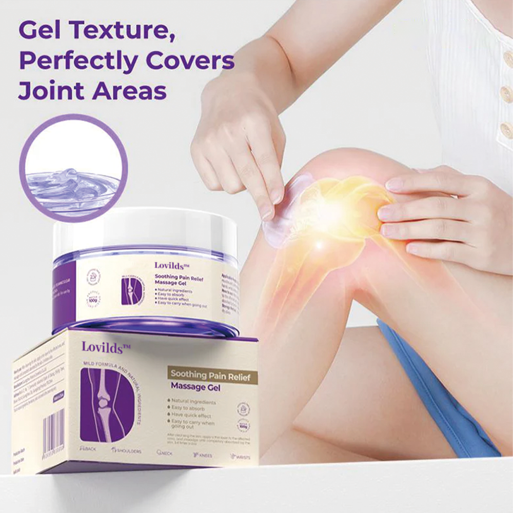 ✨Ends Tonight: Get 50% OFF Before It’s Gone!🎁 LOVILDS™ Pain Relief Gel – With Turmeric & Emu Oil for Arthritis & Joint Support