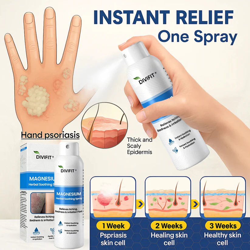 Divifit® Magnesium Herbal Psoriasis Spray