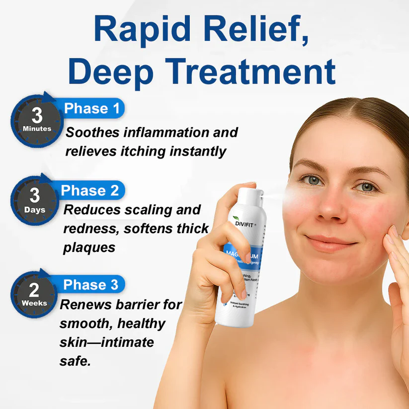 Divifit® Magnesium Herbal Psoriasis Spray
