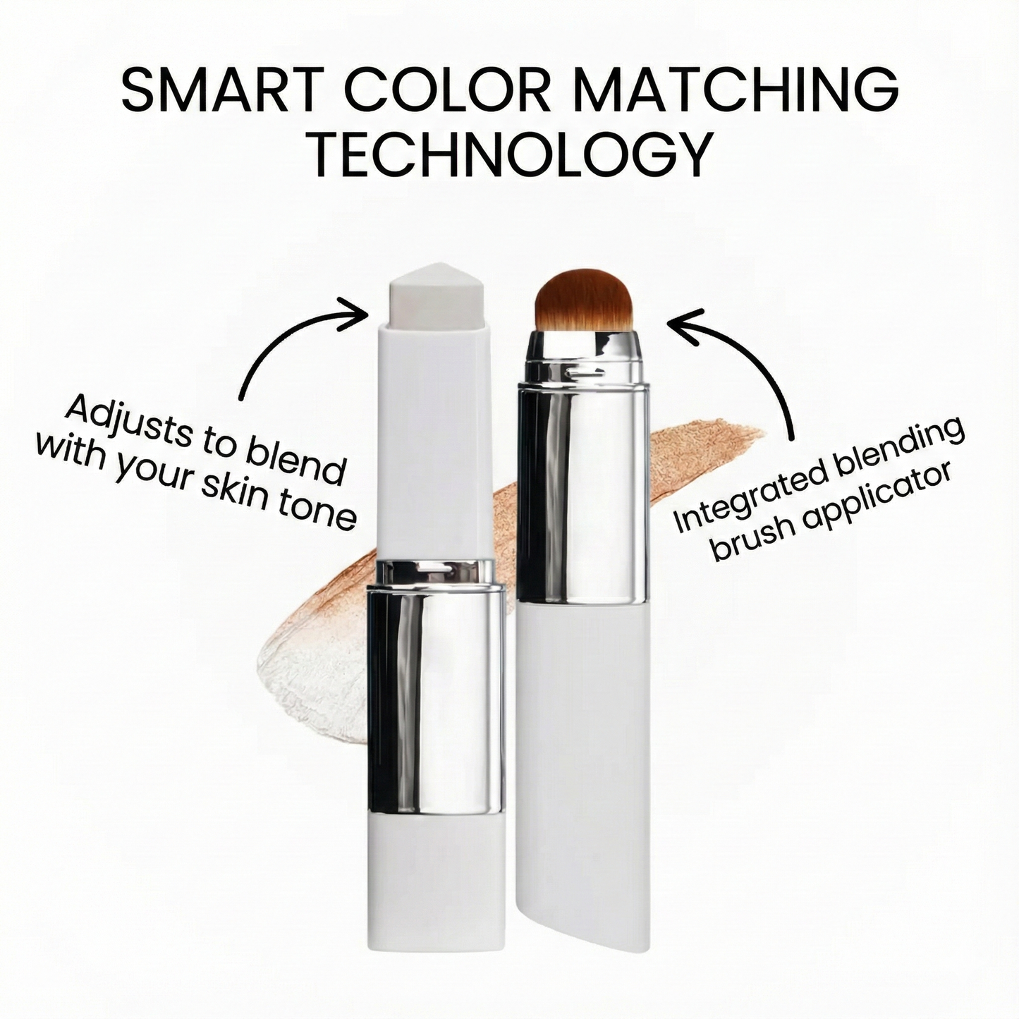 ✨ 50H Hydration: The Auto-Adapting Cover Stick